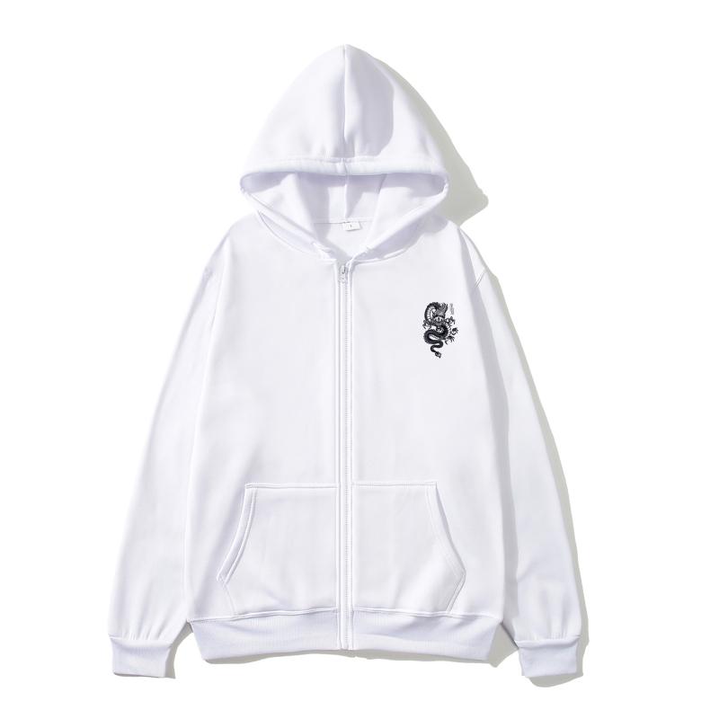 

Черный дракон толстовка с капюшоном на молнии большой размер уличная женская толстовка женская толстовка с капюшоном карман длинный рукав черный дракон толстовка с капюшоном на молнии L