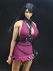 HAMRETHYPPZ 1/6 Scale Costume, 1/6 Scale Figure Clothes, Female Sexy Dress, Wine Red Dress (Body, Head, Shoes, Etc. Not Included) Wine Red