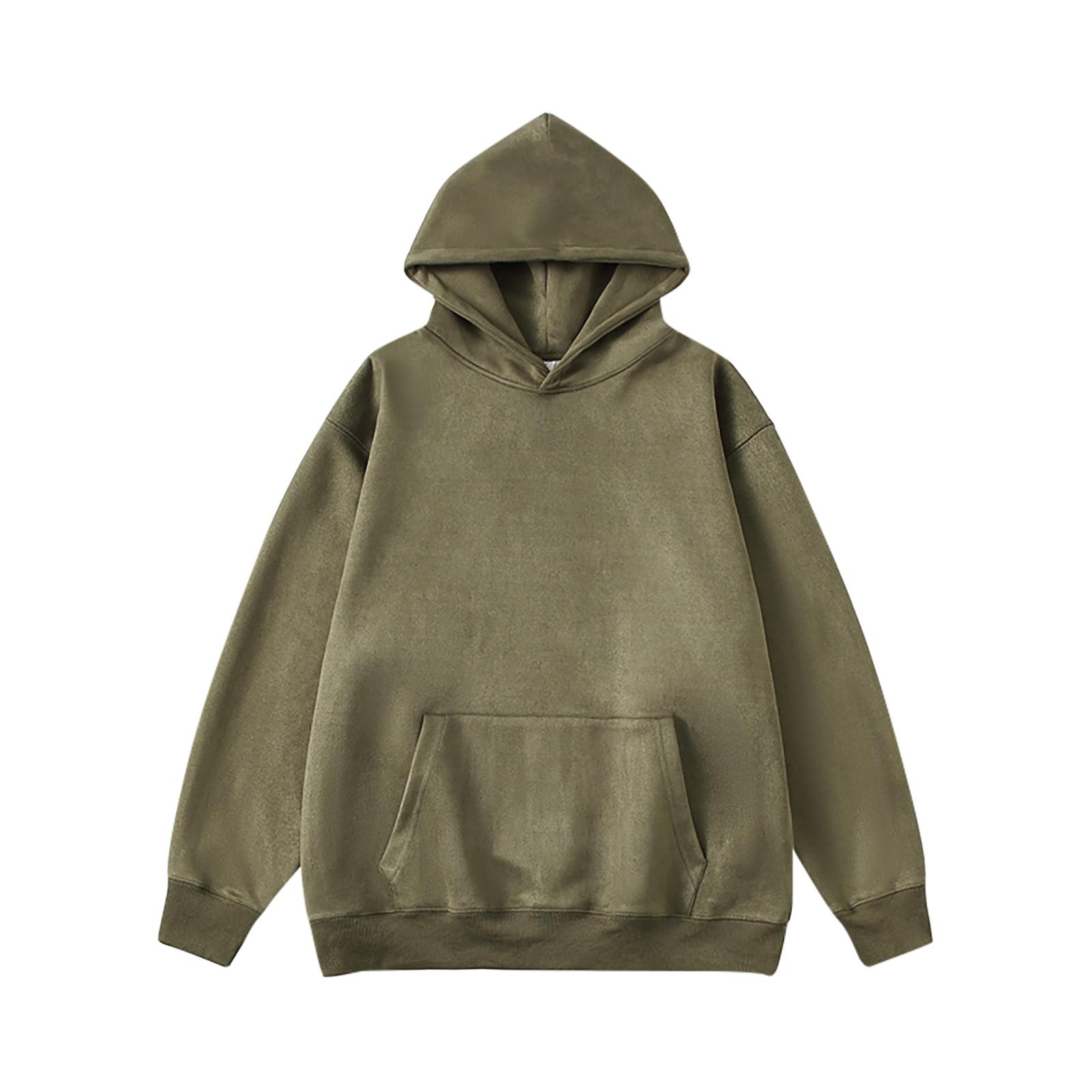 

Спортивный костюм с капюшоном, унисекс, одежда для бега, пуловер с длинными рукавами, толстовка с капюшоном XXXXL армия зеленый