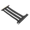 PCI E 4.0 X16 High Speed Extension Card Port GPU Extender Riser Cable 90 Degree Adapter Black