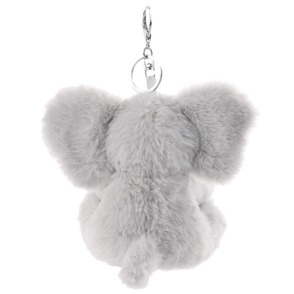 Apricot Lamb Cute Soft Animal Keychain Plush Suitable for Men and 15cm Elephant, Women, Backpack, Wallet,