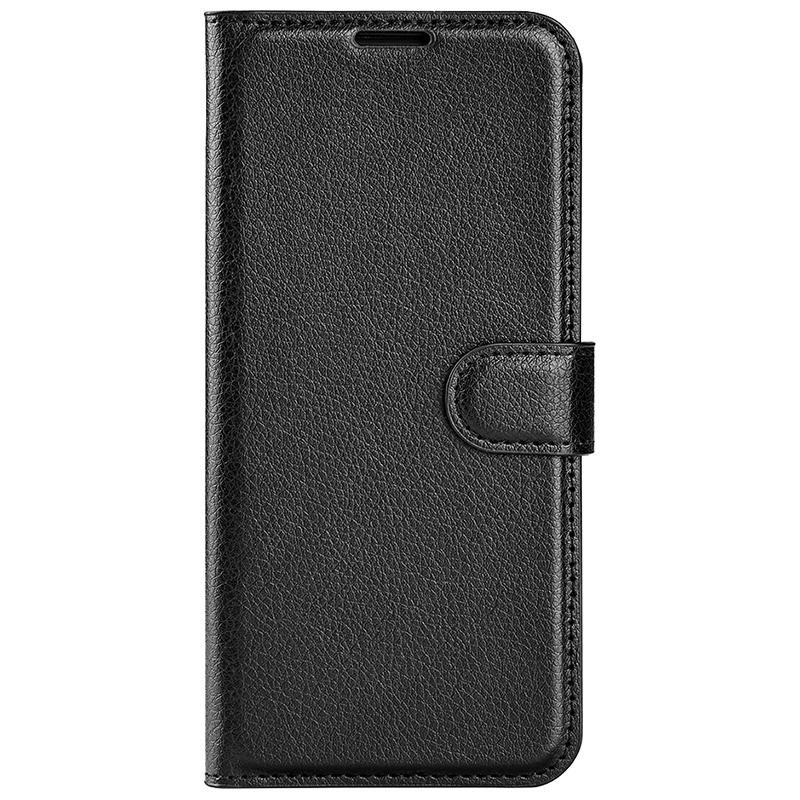 For Sony Xperia 1 VI Magnetic Case PU Leather Litchi Texture Phone Stand Cover