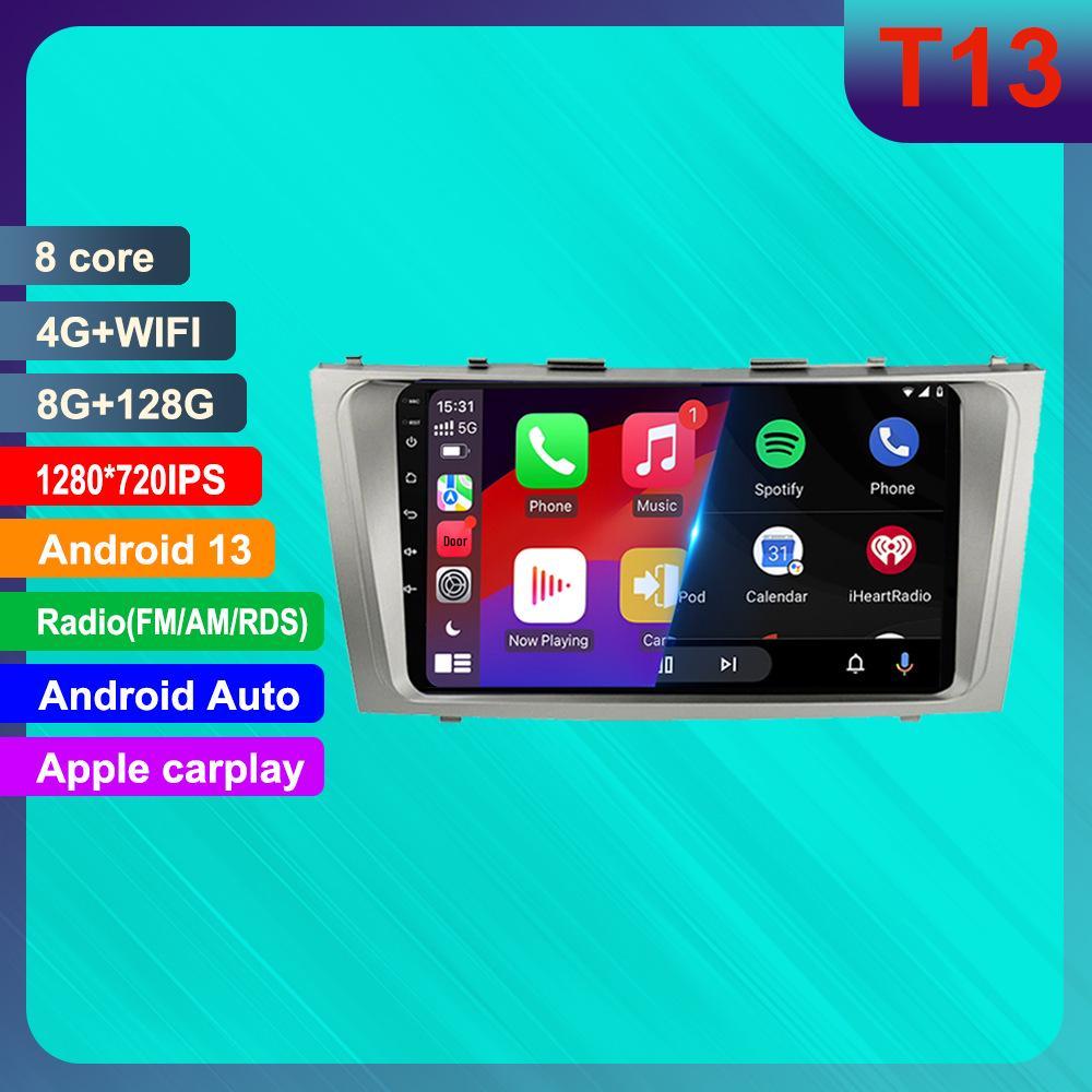 2006-2011 Toyota Camry GPS Android CarPlay Navigator & Reversing Camera