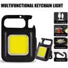 USB Charging Flashlight Super Bright Emergency Light High Quality Keychain Work Light  Outdoor