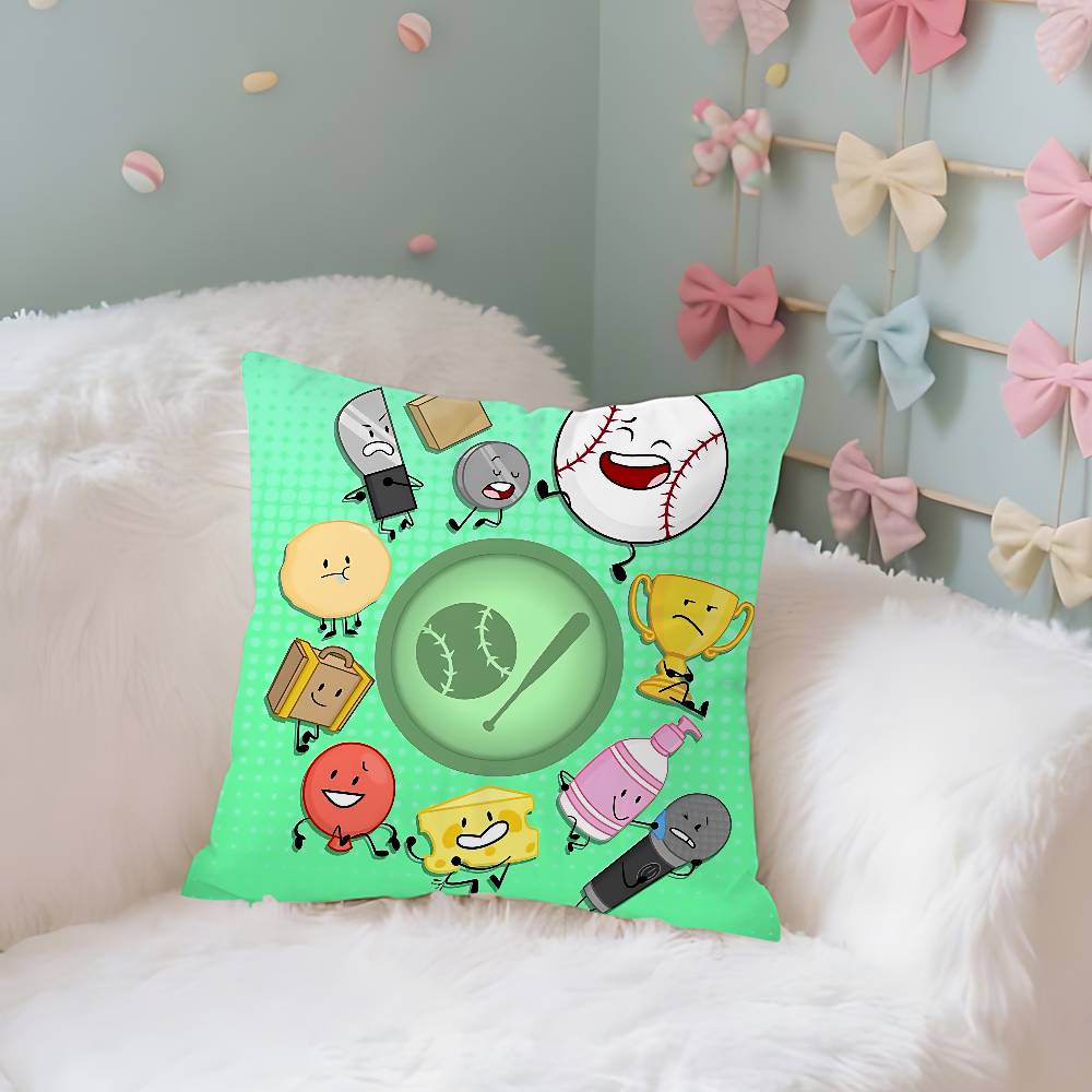 Funny AInanimate InsanityS Case Plush Fabric Soft Pillowcase Double Sided Print Cushion Cover Household Gifts