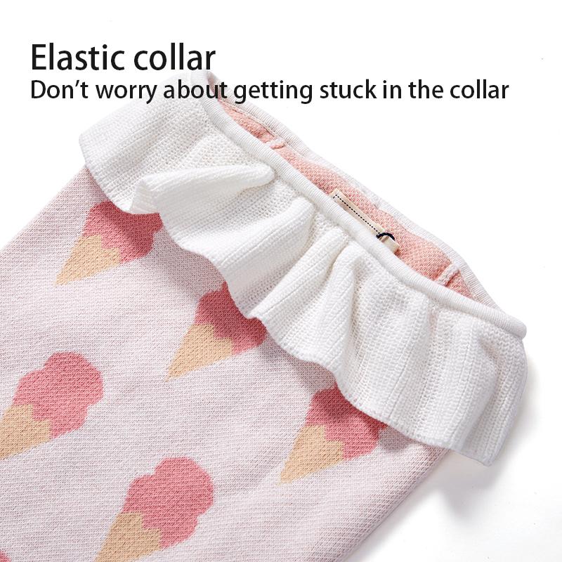 UFBemo Hot Sale Pink Cotton Designer Warm Thin Small Puppy Pet Clothes Ins Cute Wool Sweater Dog