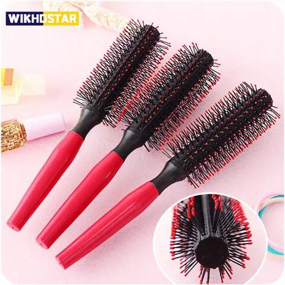 Spazzola rotonda in plastica professionale per trapuntatura, styling, pettine per capelli, massaggio capelli, parrucchiere, pettine per capelli, Speciale per parrucche in capelli veri