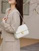 New style tofu bag, high-quality and stylish genuine leather women's bag, shoulder bag, crossbody bag, small square bag.