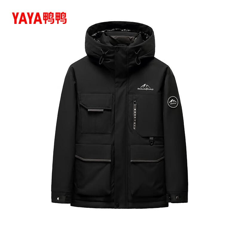 

Мужская короткая пуховая куртка с капюшоном YAYA 180/96A(XL)