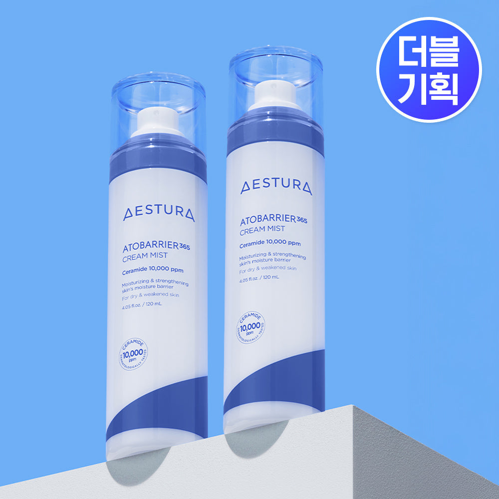 AESTURA Atobarrier365 Cream Mist 120ml (2-pack, 240ml total)