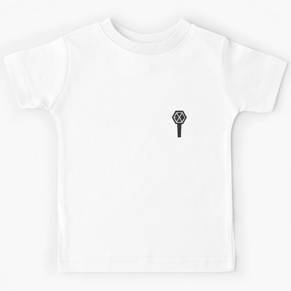 EXO LIGHTSTICK BLACK Kids T-Shirt 140