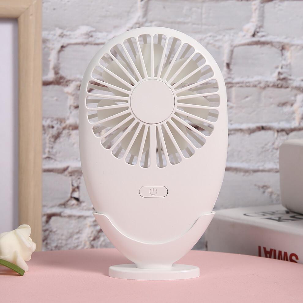 Quiet Operation Portable Handheld Fan, Multi-Functional Design Including Built-In Led Light, Adjustable Speeds, Usb Rechargeable, Compact And