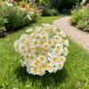 1-10Sets Resistant Artificial Daisies Flowers Fake Foliage Shrubs for Window Box Hanging Farmhouse Indoor Outdoor Decor
