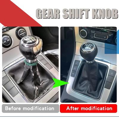 Accessories For Volkswagen VW Passat B6 5/6 Speed Gear Shift Knob Lever Stick Gaiter Boot Cover Collar 2005-2011