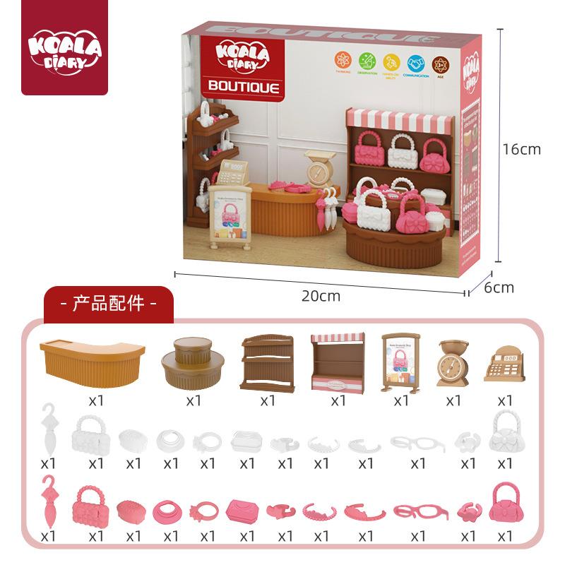 

Mini Simulation Kitchen Play House Toy Miniature Scene Dollhouse Bedroom Accessories Pack 1Pcs