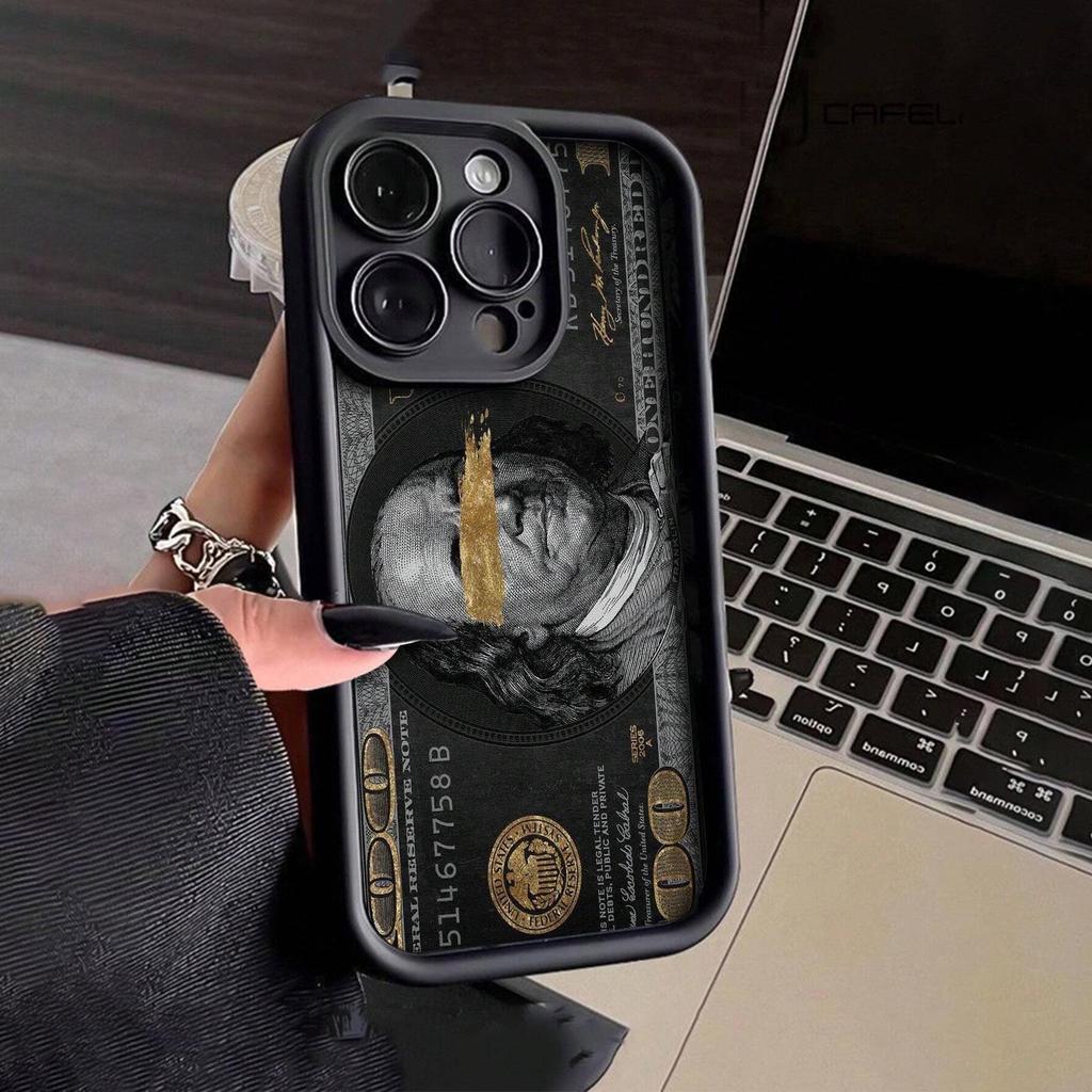 Custom US Dollar iPhone 15/16 Pro Max Silicone Case - Full Coverage, Anti-drop for iPhone 13/12/11/X
