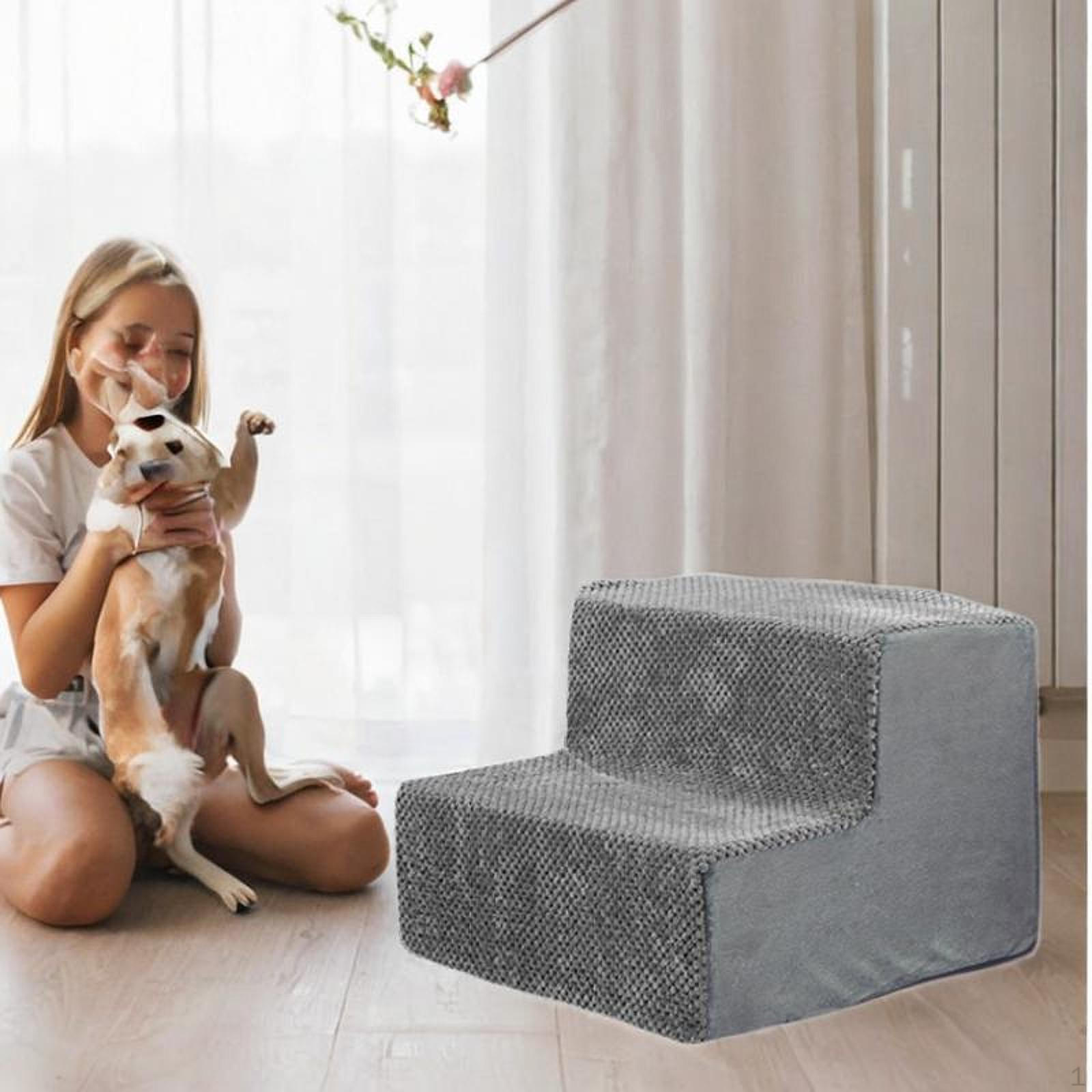 

Лестницы для собак, кошки, восхождение на кровать, легкие нескользящие наклонные лестницы, губка высокой плотности для дивана,