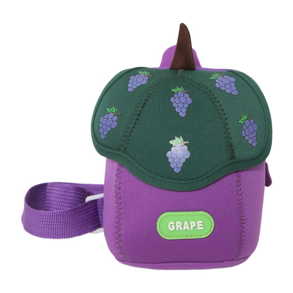 Strawberry Children Backpack Cloth Students Chest Bag Cute Children's Crossbody Bag  Travel