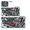 Large Game mousepad Japanese Dragon Gaming Accessories HD Print Office Computer teclado mouse pad XXL PC Gamer Laptop Desk Mat