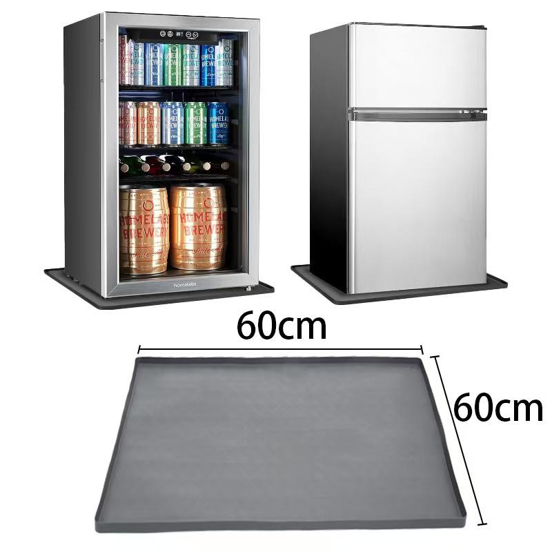 Washing Machine & Fridge Silicone Dust Protector: Heat-Resistant, Non-Slip, Multi-Functional Mat