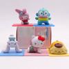 New Bowknot And Yoga Kuromi Cinnamoroll Blind Box Kawaii Mini Decorative Action Figure Trendy Toys Cute Girls Birthday Gift