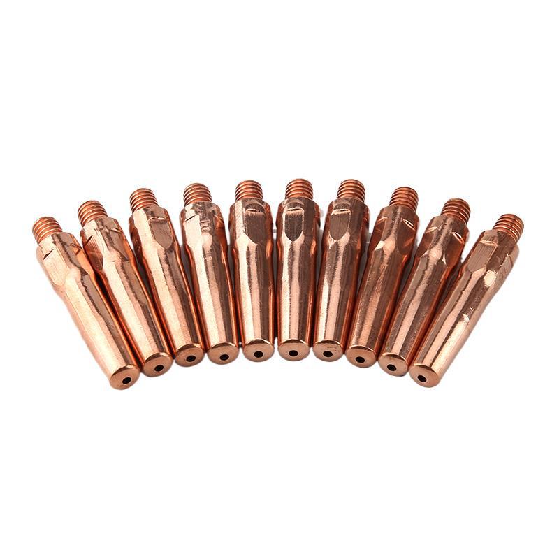 MIG Welder Contact Tip for Gas Shielded CO2 Gun - 0.8/1.0/1.2 Feed Wire