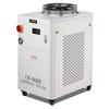 Industrial Water Chiller CW6000, 1500W Water Chiller Cooling System with Compressor, 15L Water Tank Capacity, 65L/min Max Flow Rate, for CO2 Laser