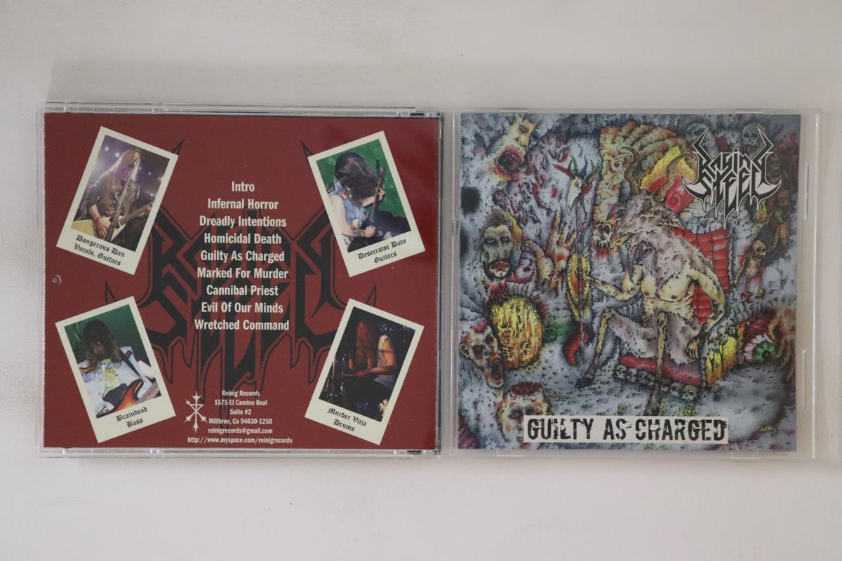 

CD RAGING STEEL - Guilty As Charged REINIG002 REINIG 2010 US Metal Used