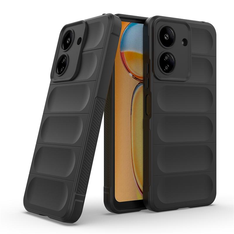 Shockproof Phone Case For Xiaomi Redmi 13C Case Bumper Anti-Slip Silicone Full Edge Back Cover For Redmi 13C Case For Redmi 13C