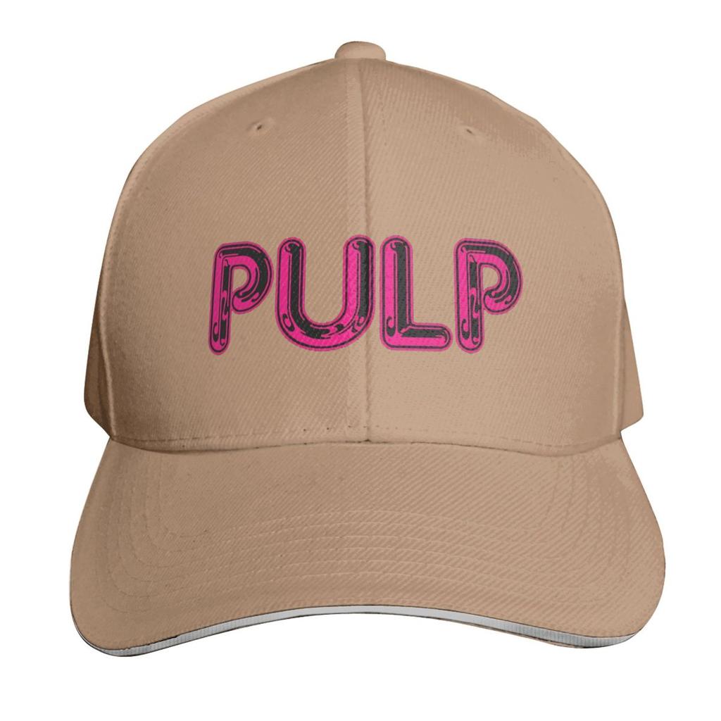 Pulp Rockband Logo Kappe Mode Lässig Baseballkappen Verstellbarer Hut Hip Hop Sommer Unisex Baseballkappen