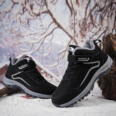 Damen Stiefeletten Wintermode Originalmarke Herrenschuhe Bequeme Laufschuhe Outdoor Anti-Rutsch Wandern Freizeitstiefel