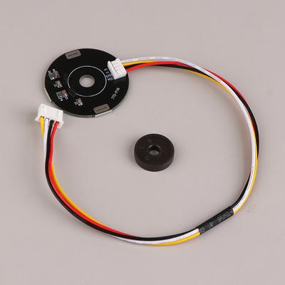 775-P16 Double Hall Magnet Encoder Code Plate Magnetic Induction Rotation Speed Direction Sensor Use To 775 Dc Gear Motor