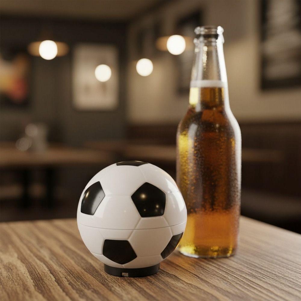 Press Type Football Bottle Opener Magnetic Drink Bottle Lid Opener Party