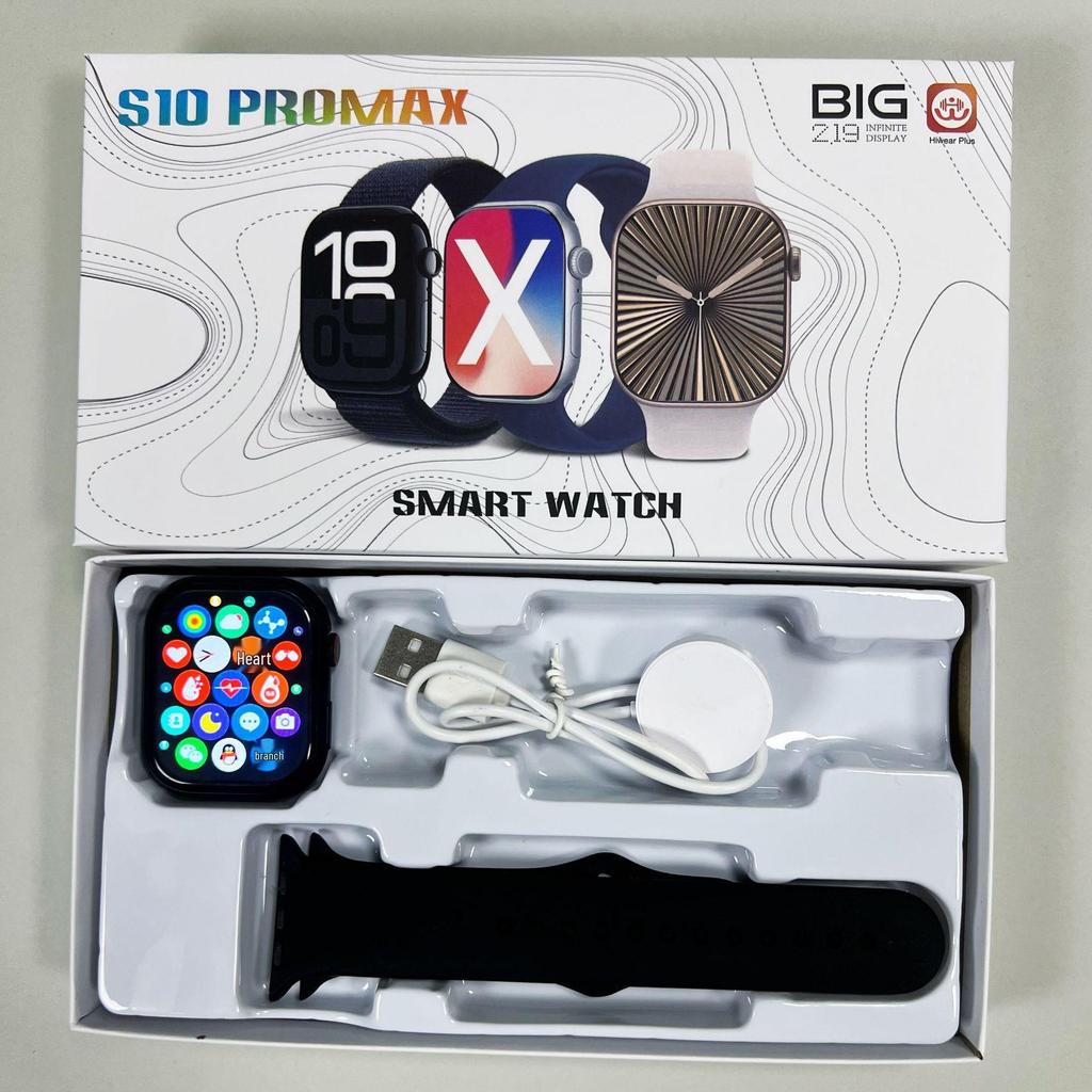 S9 Smartwatch: Bluetooth-Anruf, Herzfrequenz- und Blutdruckmonitor, Multifunktionale S10 Sport Herrenuhr