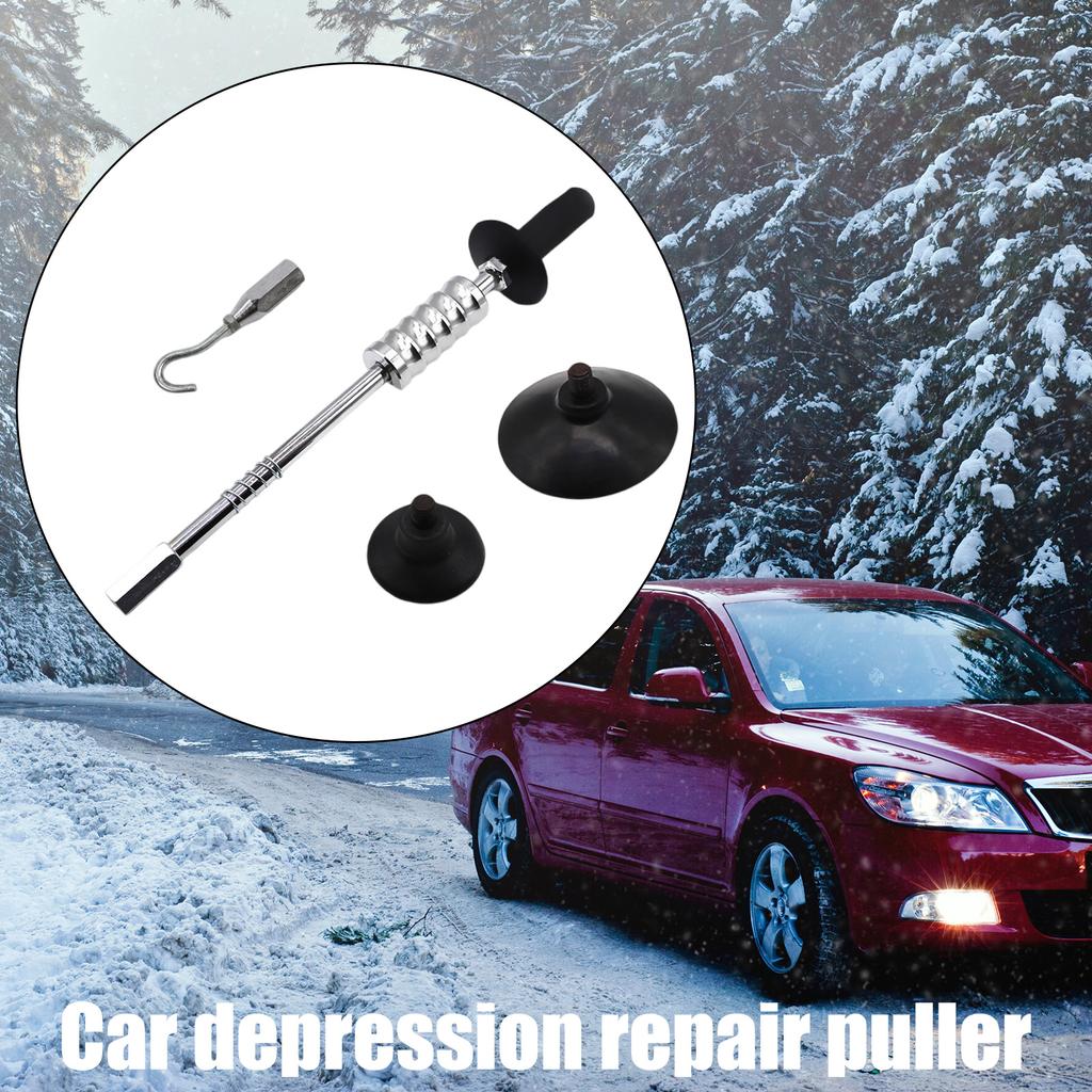 Simple Handle Automobile Dents Fixing Tool Set Car Body Dents Repair Puller Protects Paint Suitable for Repair Man & Users