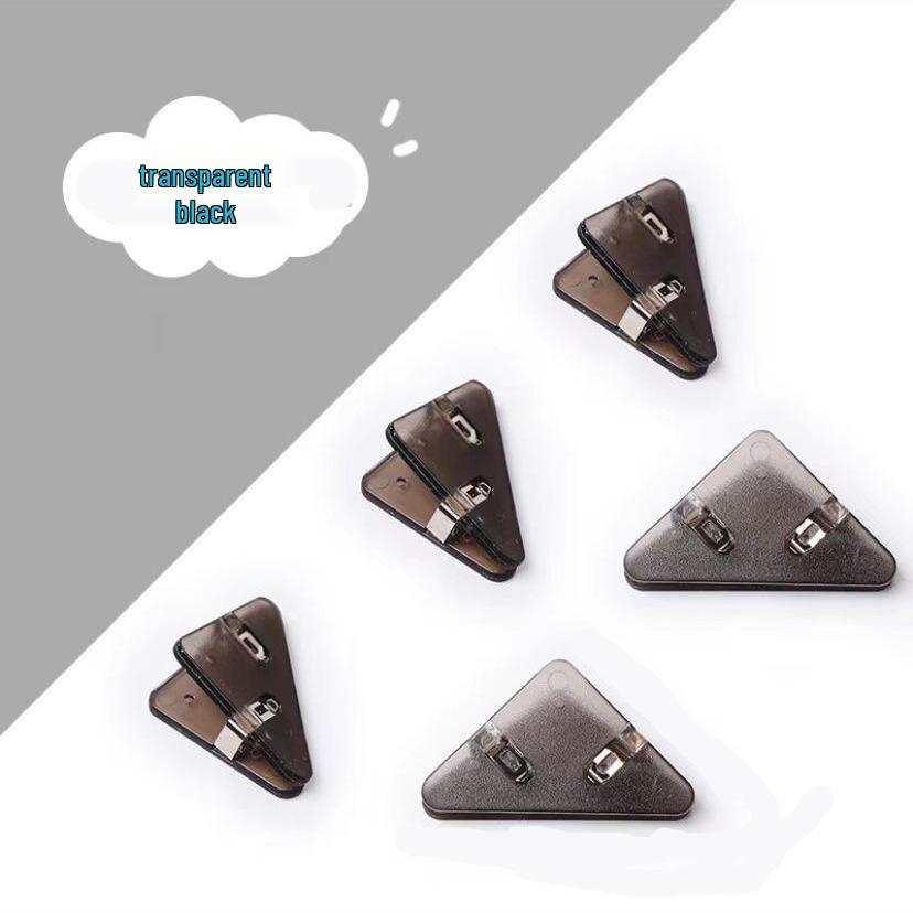 

Прозрачный треугольный угловой зажим для организации и хранения студенческих файлов