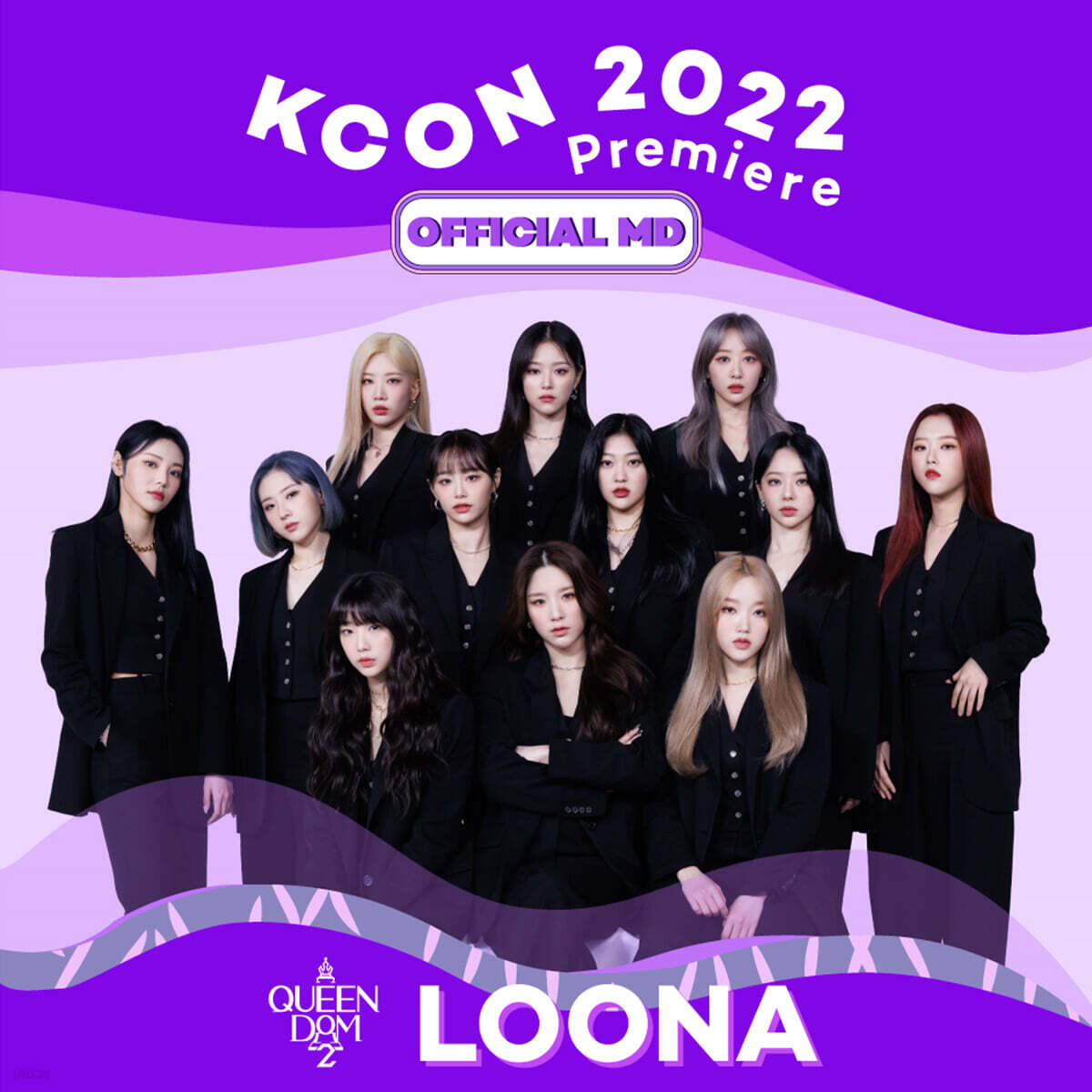 

LOONA - QUEENDOM2 BEHIND PHOTO BOX