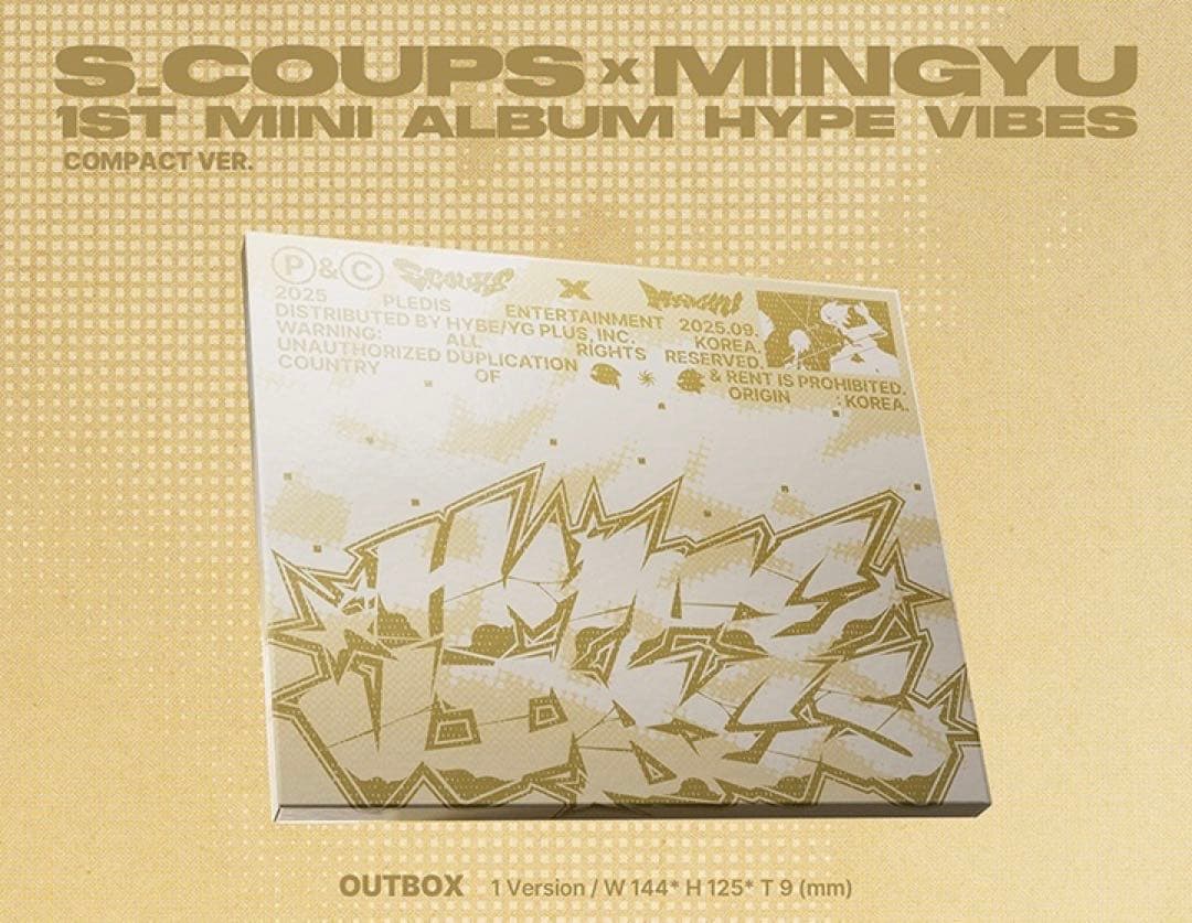 

[USED] S COUPSxMINGYU 1st Mini Album HYPE VIBES