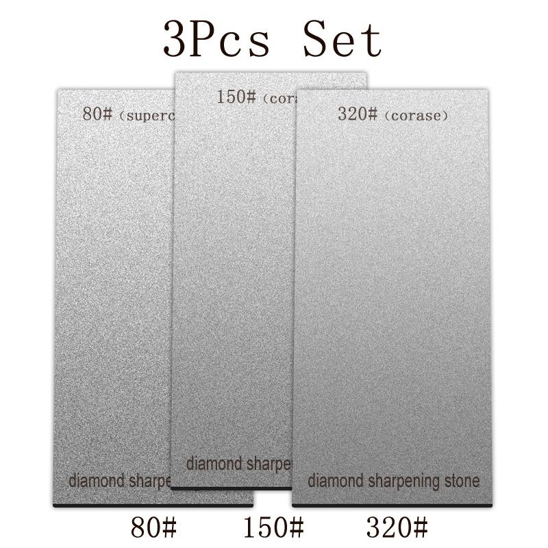 2/3/5Pcs Set Diamond Sharpening Stone Grit 50~3000# Kitchen Whetstone Have Base Ultra-high grinding power Sharpeners Polishing