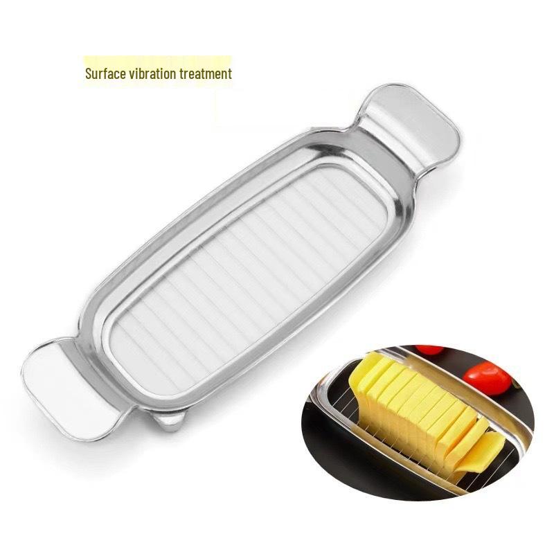 Stainless Steel Cheese & Butter Slicer - Creative Kitchen Tool for Foie Gras and Cheese