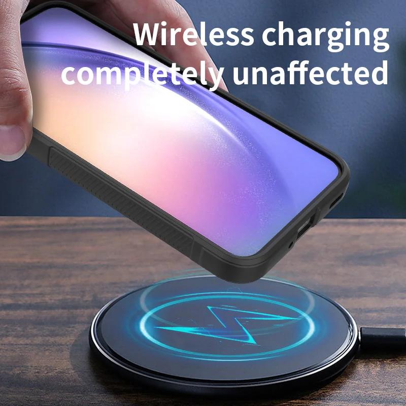 Skin Feeling Flexible Silicone Case for Samsung Galaxy A56 A36 A26 A16 5G Cover Shockproof Fundas Coque