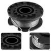 3x ABS Nylon Line String Spool para ART 23SL 26SL Garden 4mx1.6mm Fácil de instalar Profissional