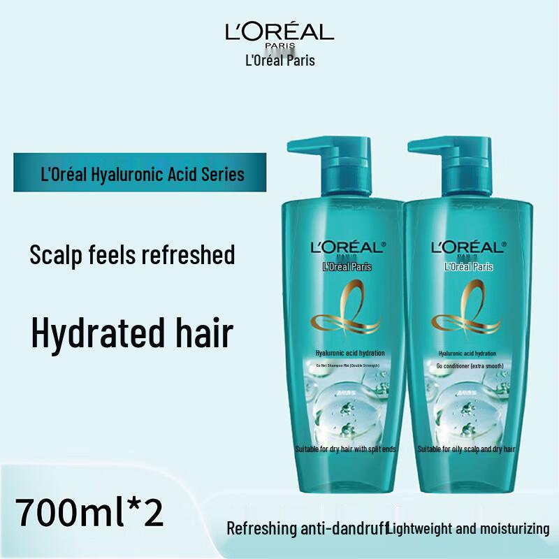 

L Oréal Hyaluronic Acid Anti-Dandruff Hydrating Shampoo