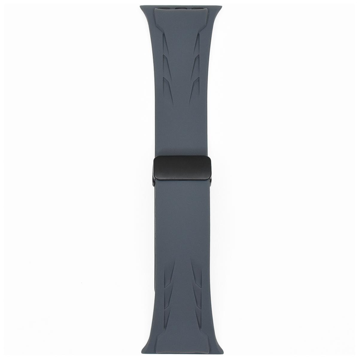 

Magnetic Buckle Strap For Apple Watch Band Ultra2 49mm 45 44 42mm 46mm Silicone Bracelet for iWatch Ultra Series 10 7 6 3 se 8 9 42mm for 3 2 1