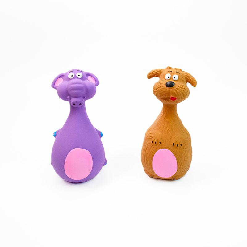 

Dog Voice Toy Cartoon Shape Teddy Fadou Teeth Grinding Cleaning Plaything Rubber Anti Bite Training Pets Dogs Toys Pet Supplies