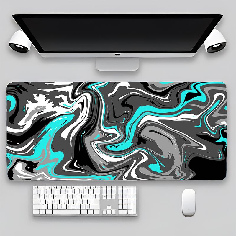 Terrain Map Contours Keyboard Gamer Carpet Rubber Mat Full Gamer Pc Keyboard Mouse Gamer Table Gaming Pc 90x40cm