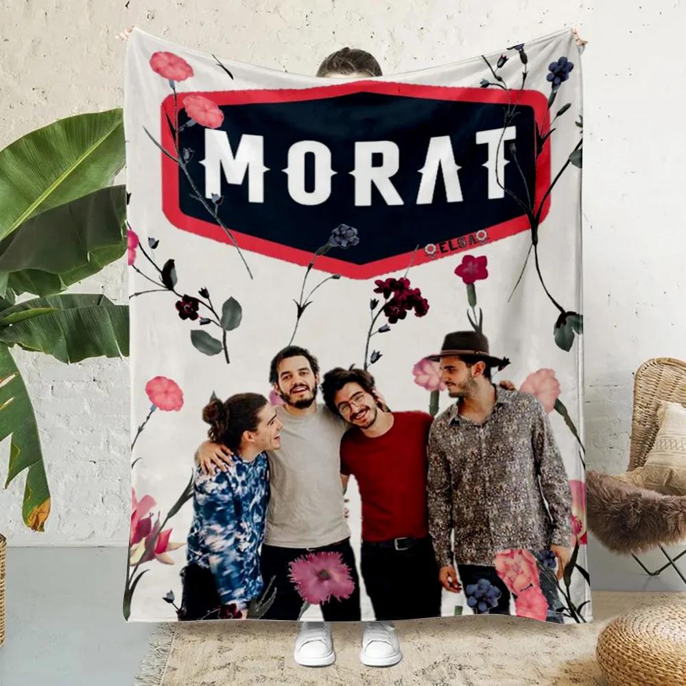 Morat Music Band Printed Blanket Picnic Blankets Warm Blanket Soft and Comfortable Blanket Home Travel Birthday Gift