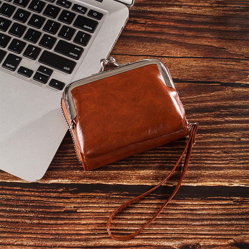 Snap Coin Purse and Multi-Card Slot ID Holder Zipper Wallet