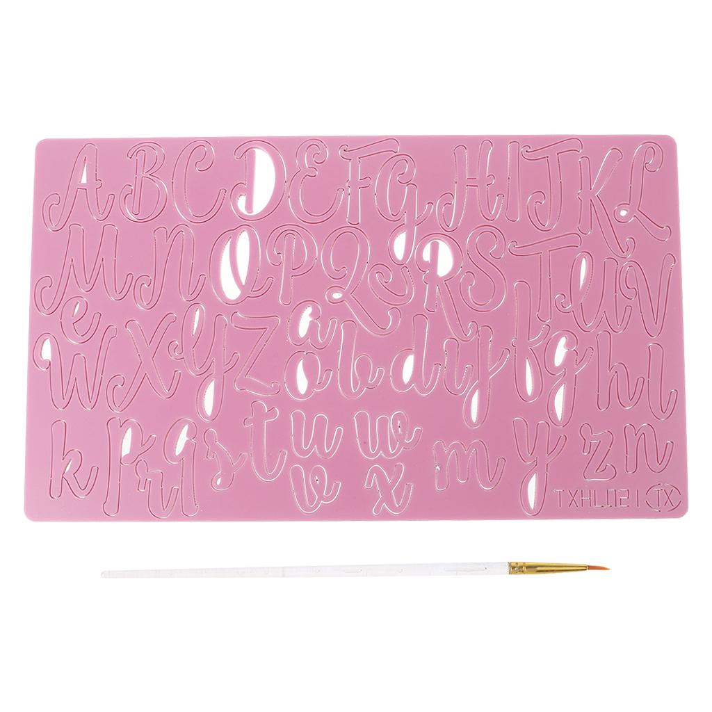 

Инструмент для торта Акриловый буквенный номер тисненый резак Форма для печенья Штамп Инструменты для украшения торта из помадки