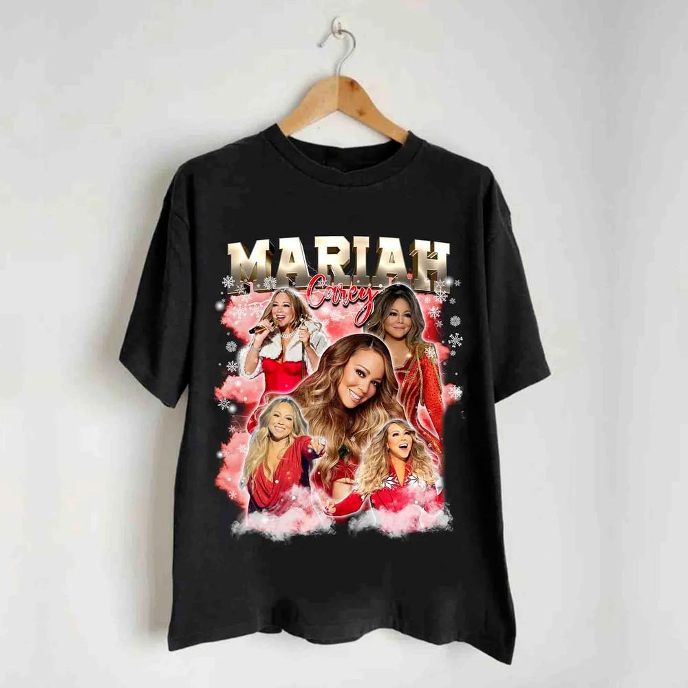 Collection Mariah Carey Christmas Holiday shirt Black Unisex S-5XL IM0939